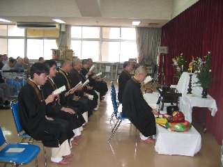 長野市仏教会涅槃会写真