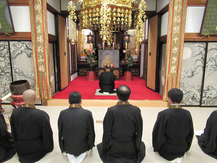 長野市仏教会 成道会法要　写真